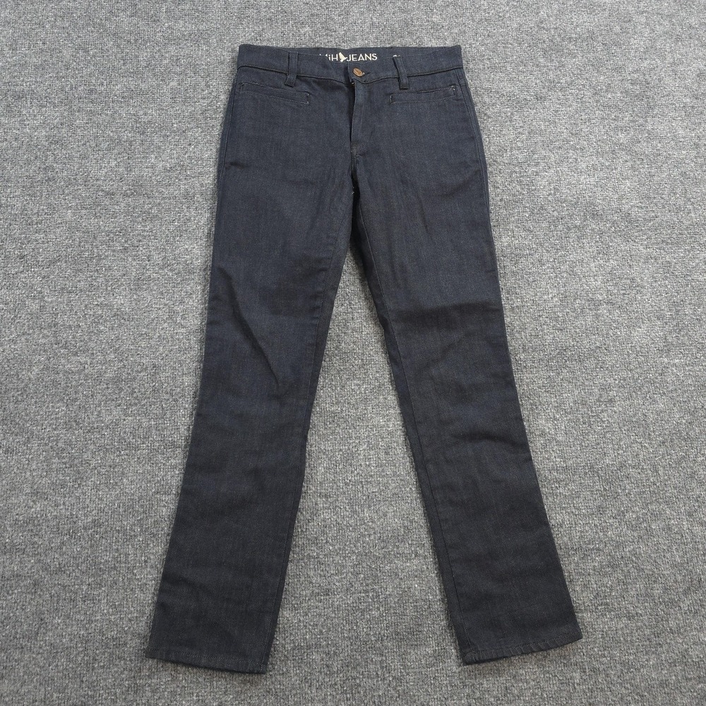 MiH Jeans Jeans Womens 26 Paris Jean Mid Rise Cropped Slim Raw Stretch Denim